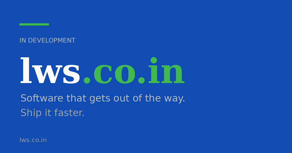 Link preview image for lws.co.in